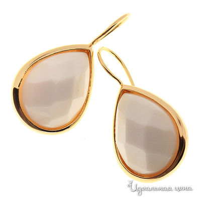 Серьги Migura, цвет золотой, белый