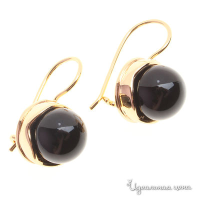 Серьги Migura, цвет золотой, черный