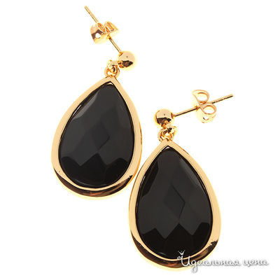 Серьги Migura, цвет золотой, черный