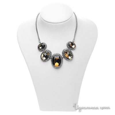 Колье Migura, цвет серый, коричневый