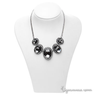 Колье Эсмеральда, цвет серый