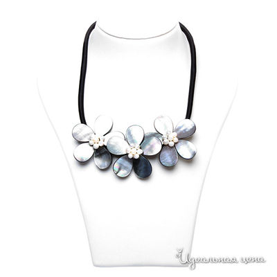 Колье Migura, цвет белый, серый