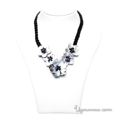 Колье Migura, цвет черный, серый