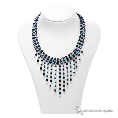 Колье Migura, цвет синий, белый