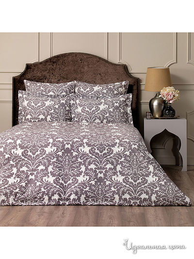 Комплект постельного белья двуспальный Togas, цвет бежево-коричневый