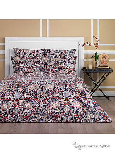 Комплект постельного белья семейный Togas, цвет синий