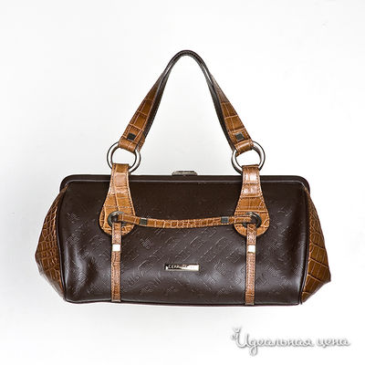 Сумка Cerruti, цвет цвет темно-коричневый / коричневый