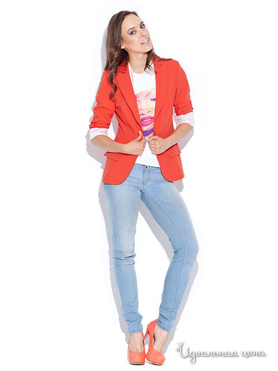 Жакет Katrus, цвет коралловый