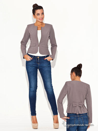 Жакет Katrus, цвет серый