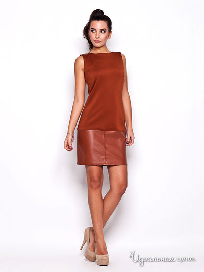 Платье Katrus, цвет терракотовый