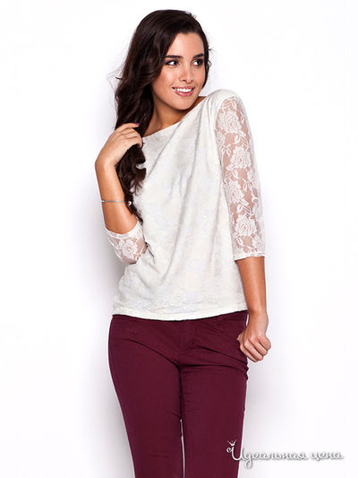 Блуза Katrus, цвет экрю