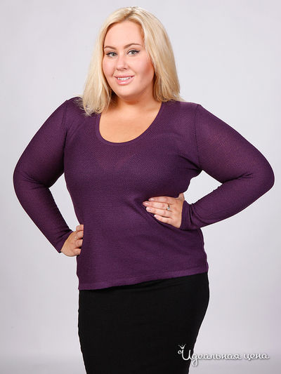 Джемпер Veronika Style, цвет фиолетовый