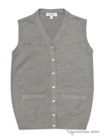 Жилет S’COOL!, цвет серый