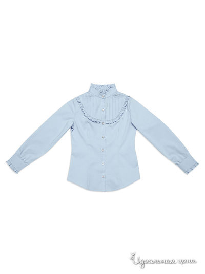 Блуза S’COOL!, цвет голубой