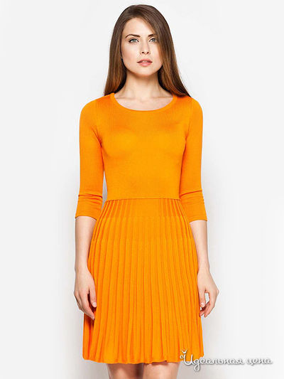 Платье Bes Tia(Бестия), цвет оранжевый