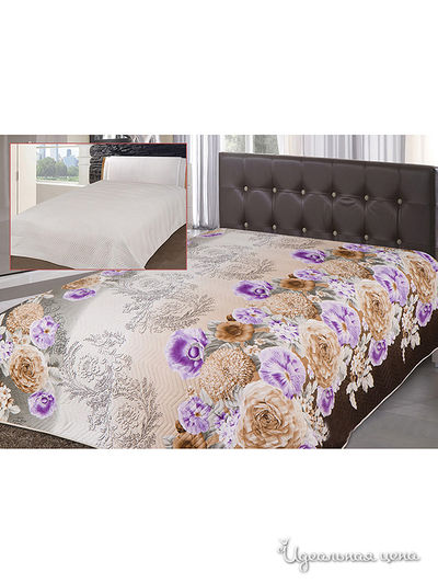 Покрывало, 215*240 см Goldtex, цвет бежевый