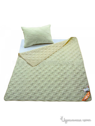 Одеяло, 140х205 см Goldtex, цвет зеленый