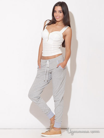 Брюки Katrus, цвет серый