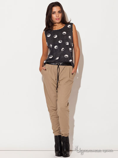 Брюки Katrus, цвет бежевый