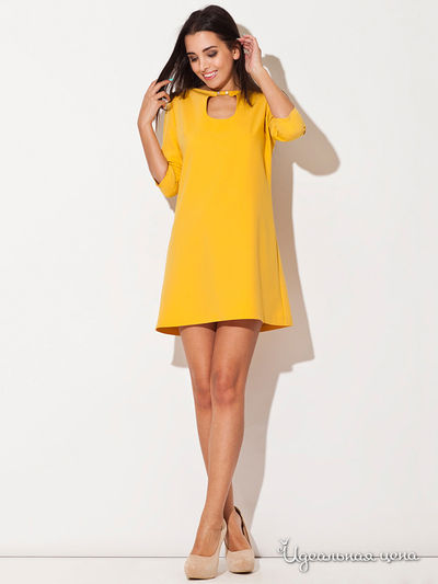 Платье Katrus, цвет желтый