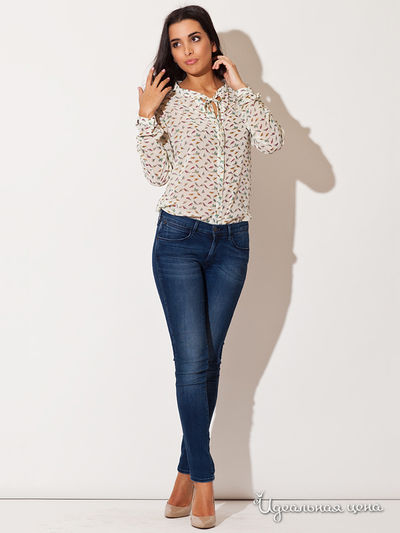 Блуза Katrus, цвет экрю