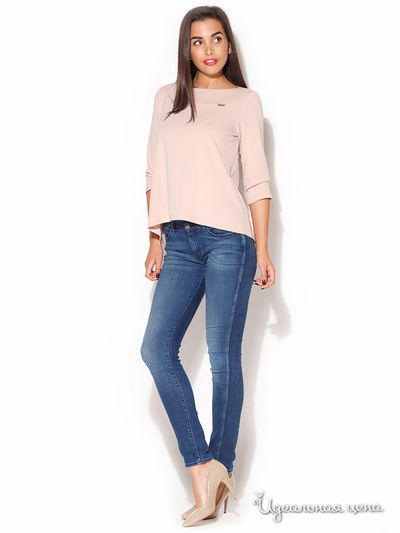 Блуза Katrus, цвет розовый