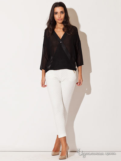 Блуза Katrus, цвет черный