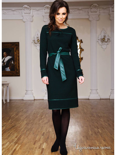 Платье E. Levy, цвет зеленый