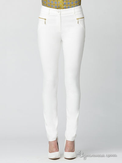 Брюки E. Levy, цвет белый