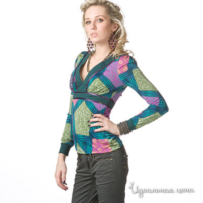 Джемпер Fraccomina, цвет цвет мультиколор