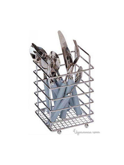 Подставка для столовых приборов Premier Housewares, цвет хром