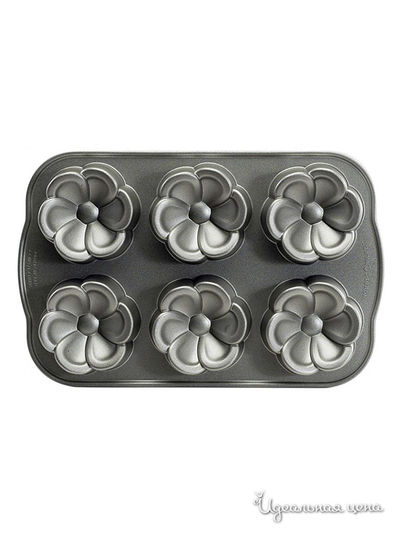Форма для выпечки корзиночек Nordic ware, цвет серый