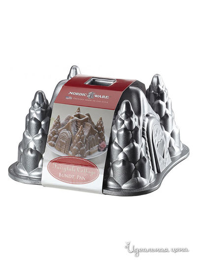 Форма для выпечки кексов Nordic Ware, цвет серый