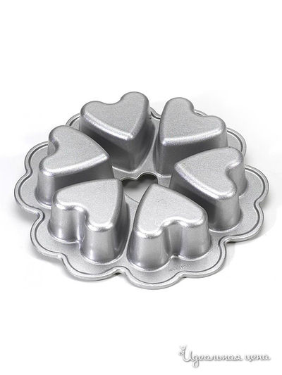 Форма для выпечки кексов Nordic Ware, цвет серый