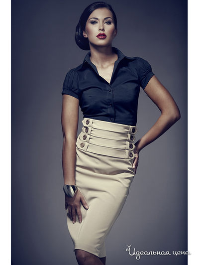 Юбка Figl, цвет бежевый