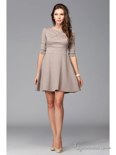 Платье Figl, цвет кофейный