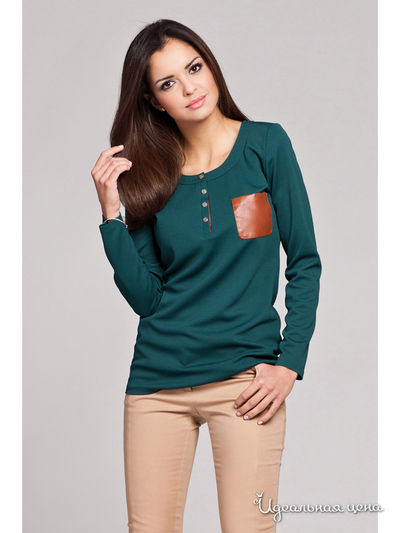 Лонгслив Figl, цвет зеленый