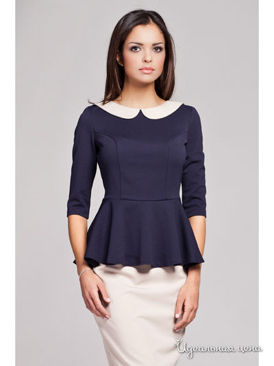 Блуза Figl, цвет синий