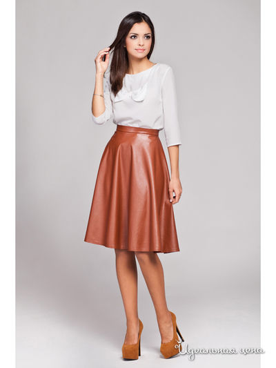 Юбка Figl, цвет коричневый