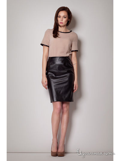 Блуза Figl, цвет бежевый