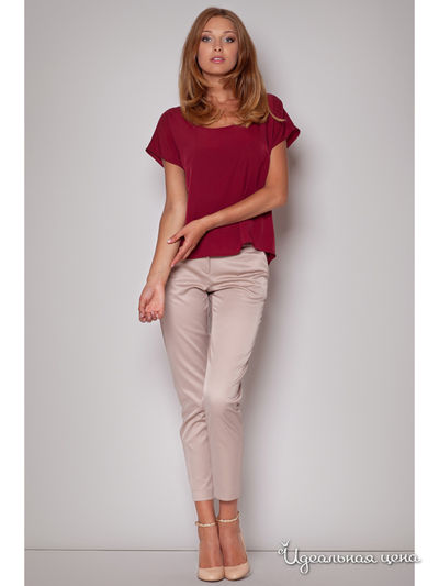 Блуза Figl, цвет бордовый