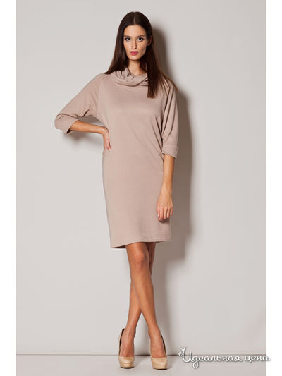 Платье Figl, цвет бежевый