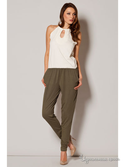 Комбинезон Figl, цвет экрю, оливковый