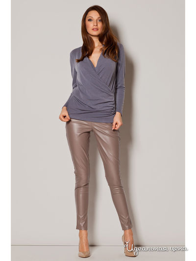 Блуза Figl, цвет серый