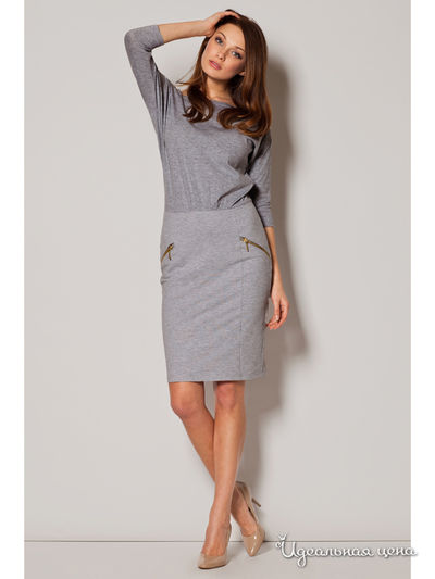 Платье Figl, цвет серый