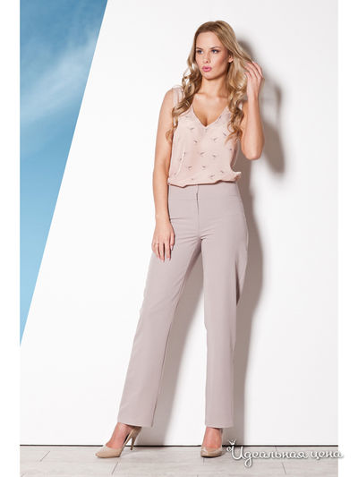 Брюки Figl, цвет серый