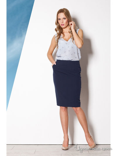 Юбка Figl, цвет темно-синий
