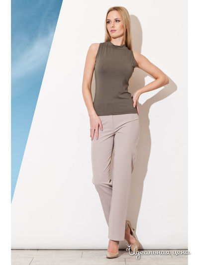 Блуза Figl, цвет оливковый