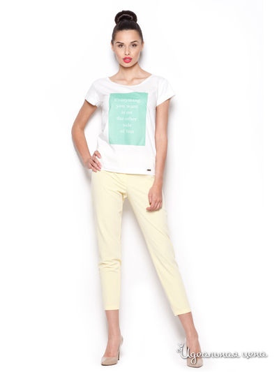 Брюки Figl, цвет желтый