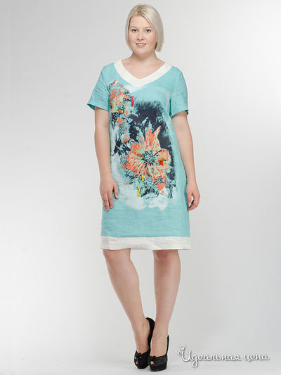 Платье New Lait, цвет голубой